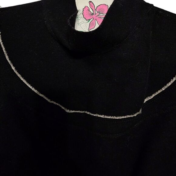 Prada Midi Length Black Dress (Italy Size: 42) US 6 - Picture 7 of 9